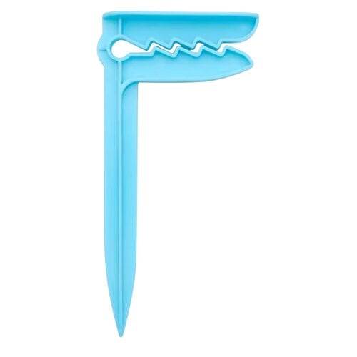 Strandlaken clips turquoise - 4 stuks