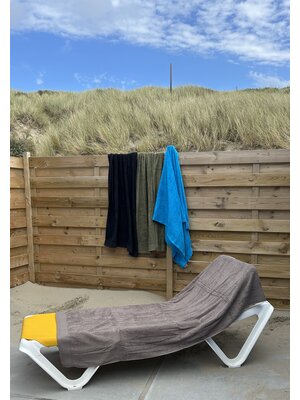Taupe strandlaken