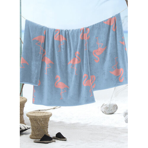 Seahorse Seahorse strandlaken Flamingo Seahorse Seahorse strandlaken Flamingo