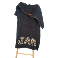 Strandlaken met dierenprint