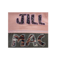 Strandlaken met dierenprint