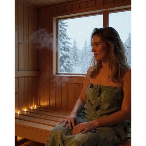 Saunakilt Camouflage dames Saunakilt Camouflage dames