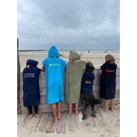 Kinder surfponcho gepersonaliseerd