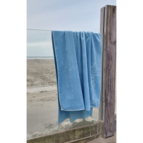 Vandyck Velours strandlaken Vandyck - ice blue Vandyck Velours strandlaken Vandyck - ice blue