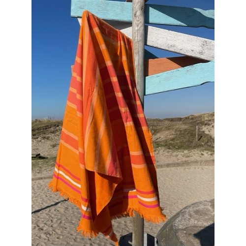 Hamamdoek met badstof Hamamdoek met badstof