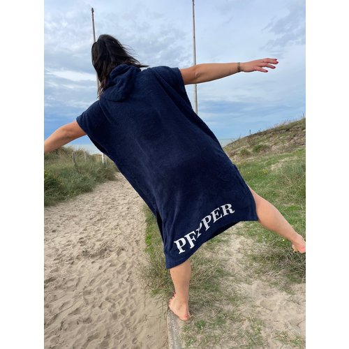 S&LT Unisex Surfponcho met print