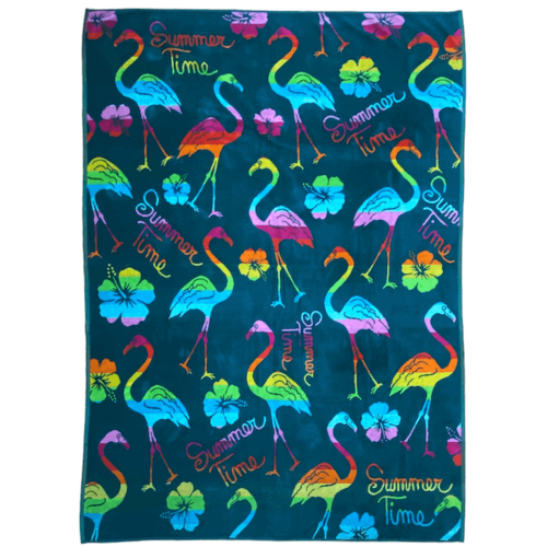 XXL velours strandlaken Flamingos XXL velours strandlaken Flamingos