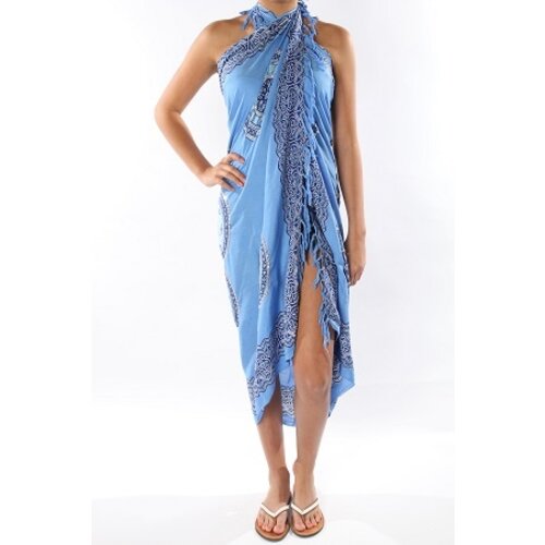 Sarong 100x170 blauw/turquoise Sarong 100x170 blauw/turquoise