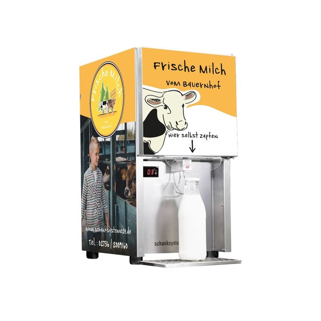 Milch-Dispenser ME-10 - Milchautomat individuelle Gestaltung