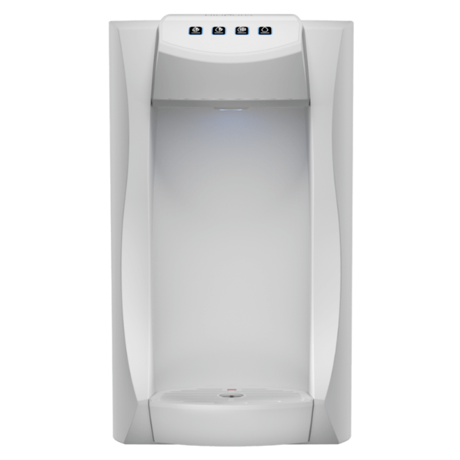 Wasserspender WS-P15-F - White Edition - Komplettset