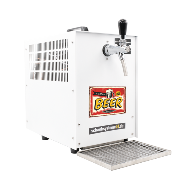 TE-60-1 - White Edition Zapfanlage - individuelle Beklebung