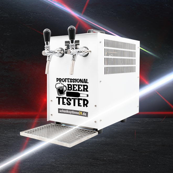 TE-60-2 - White Edition Zapfanlage - individuelle Beklebung