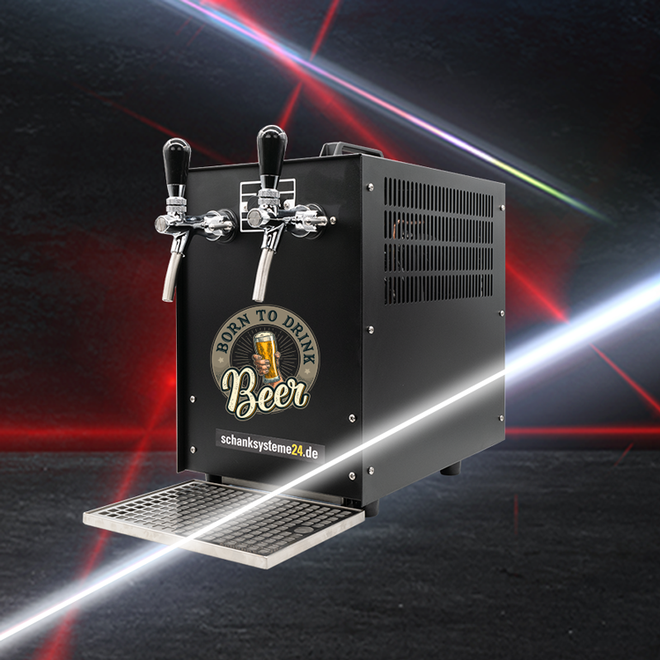 TE-60-2 - Black Edition Zapfanlage - individuelle Beklebung