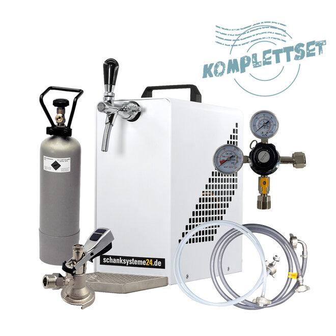 TE-25-1 - White Edition Zapfanlage - Komplettset