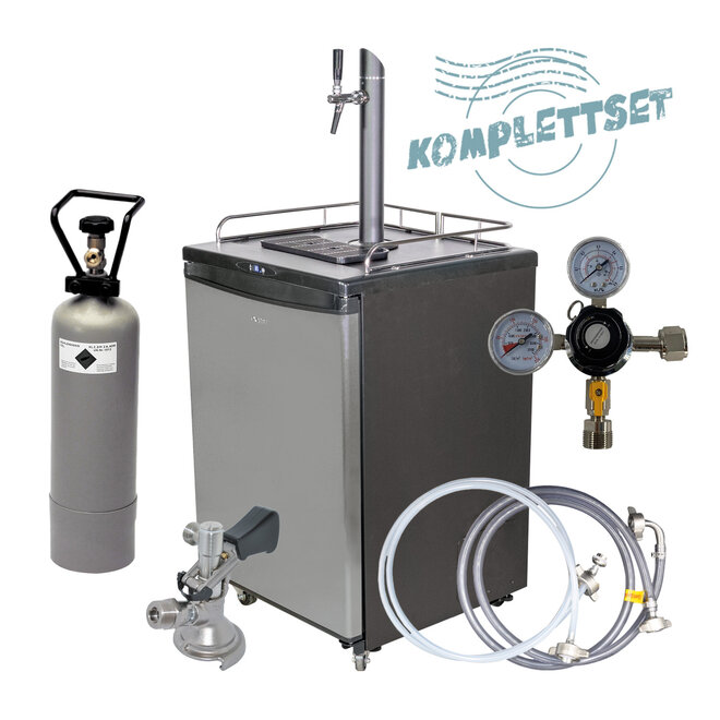 Fassbierkühlschrank  -  Komplettset