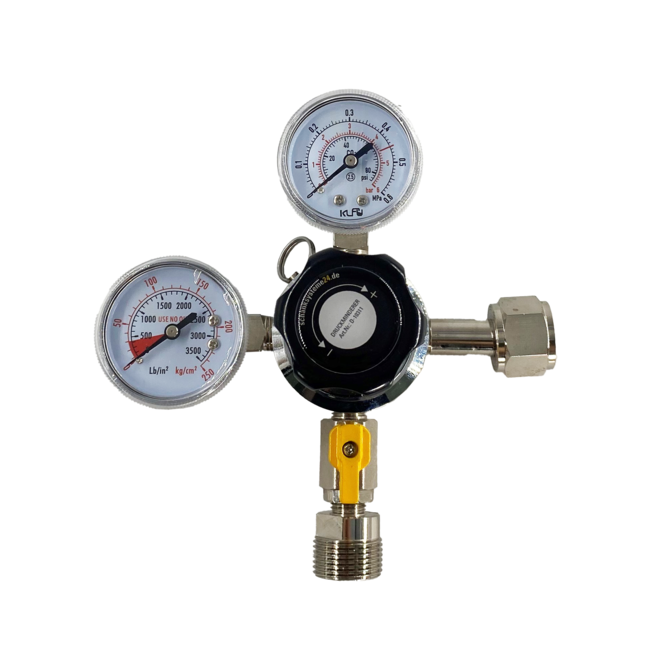 CO2-Druckminderer 1-leitig 3 bar „Premium“