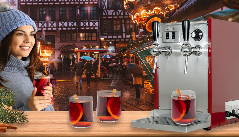 Welche Vorteile bietet eine Glühweinzapfanlage?