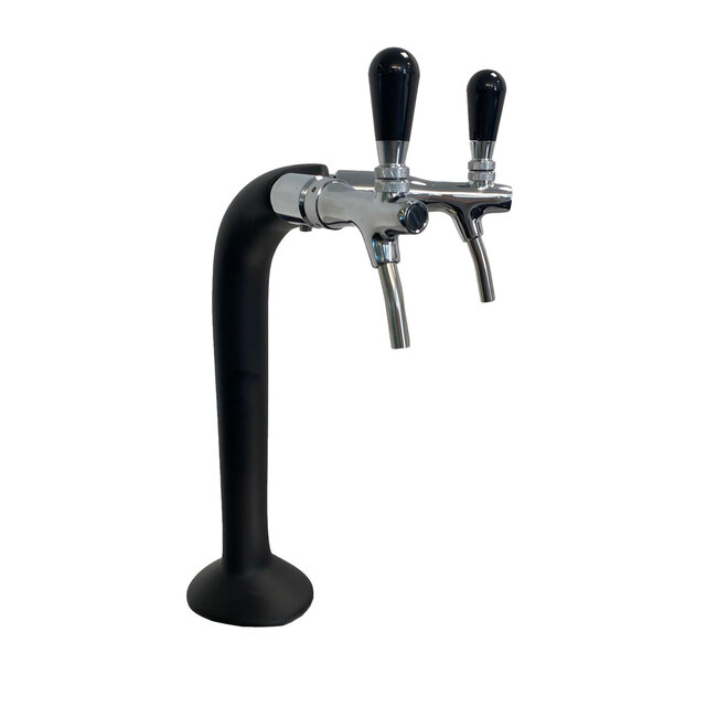Schanksäule 2-leitig Modell „Classic-Elegant Black“