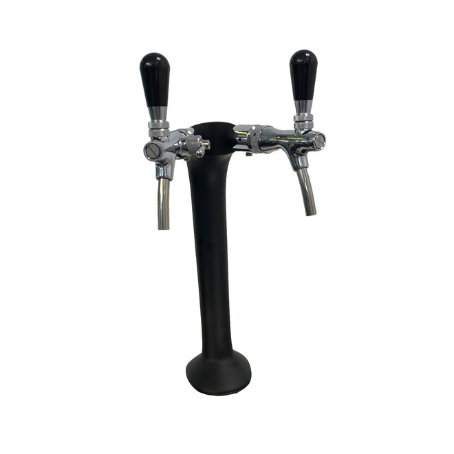 Schanksäule 2-leitig Modell „Classic-Elegant Black“