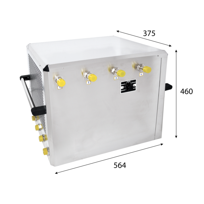 Trockenkühlgerät TE-100-4-7 - Zapfanlage