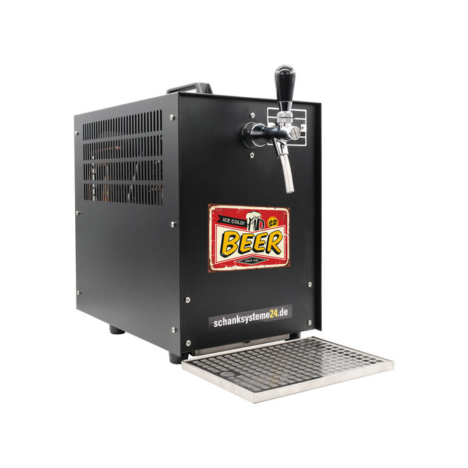 Bierkoffer TE-60-1 - Black Edition Zapfanlage