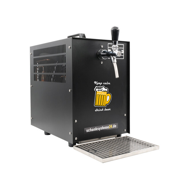 Bierkoffer TE-60-1 - Black Edition Zapfanlage