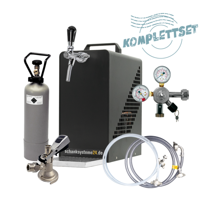 TE-25-1 - Black Zapfanlage - Komplettset  - B-Ware