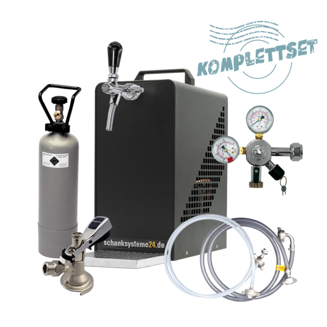 TE-25-1 - Black Zapfanlage - Komplettset  - B-Ware