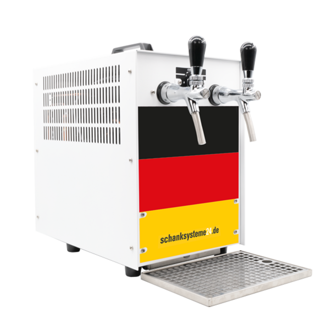 TE-60-2 - White WM Edition Zapfanlage - Komplettset