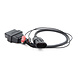 Alfa Romeo/Fiat/Lancia 3 Pins OBD1 - 16 Pins OBD2 Verloopkabel Personenauto Alfa Romeo/Fiat/Lancia 3 Pins OBD1 - 16 Pins OBD2 Verloopkabel Personenauto