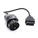 BMW 20 Pins OBD1 - 16 Pins OBD2 Verloopkabel Personenauto BMW 20 Pins OBD1 - 16 Pins OBD2 Verloopkabel Personenauto