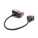 Citroën/Peugeot 30 Pins OBD1 - 16 Pins OBD2 Verloopkabel Personenauto Citroën/Peugeot 30 Pins OBD1 - 16 Pins OBD2 Verloopkabel Personenauto