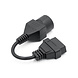 Mazda/Toyota 17 Pins OBD1 - 16 Pins OBD2 Verloopkabel Personenauto Mazda/Toyota 17 Pins OBD1 - 16 Pins OBD2 Verloopkabel Personenauto