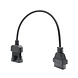 Opel 10 Pins OBD1 - 16 Pins OBD2 Verloopkabel Personenauto Opel 10 Pins OBD1 - 16 Pins OBD2 Verloopkabel Personenauto