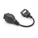 GAZ 12 Pins OBD1 - 16 Pins OBD2 Verloopkabel GAZ 12 Pins OBD1 - 16 Pins OBD2 Verloopkabel