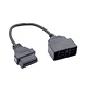 Toyota 22 Pins OBD1 - 16 Pins OBD2 Verloopkabel Personenauto Toyota 22 Pins OBD1 - 16 Pins OBD2 Verloopkabel Personenauto