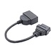 Toyota 22 Pins OBD1 - 16 Pins OBD2 Verloopkabel Personenauto Toyota 22 Pins OBD1 - 16 Pins OBD2 Verloopkabel Personenauto