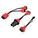 Autel Autel Complete OBD1 - OBD2 Kit 12 Verloopkabels/Adapters Set Autel Autel Complete OBD1 - OBD2 Kit 12 Verloopkabels/Adapters Set