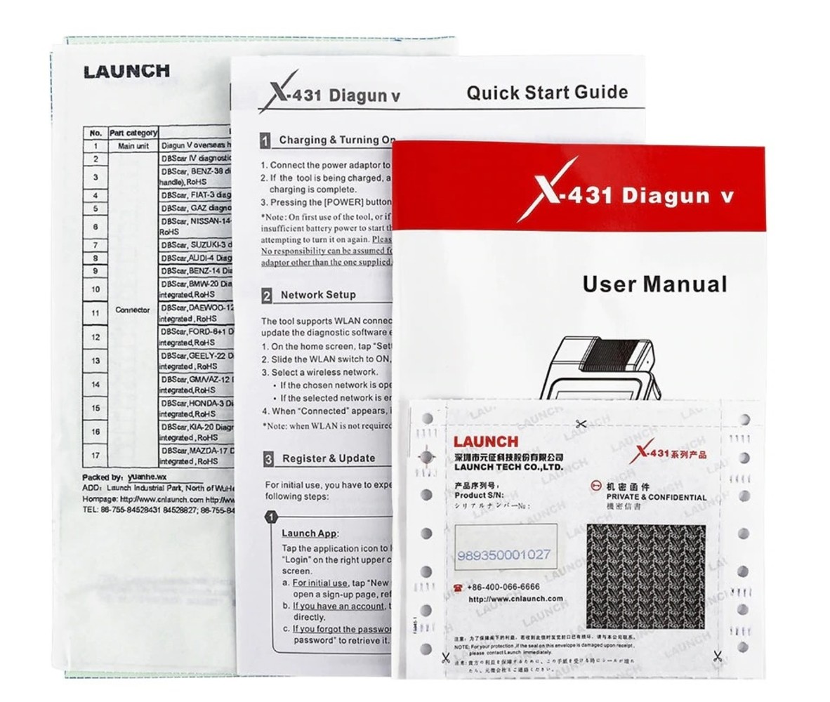 Launch X431 Diagun V Auto Uitleesapparaat AsTools