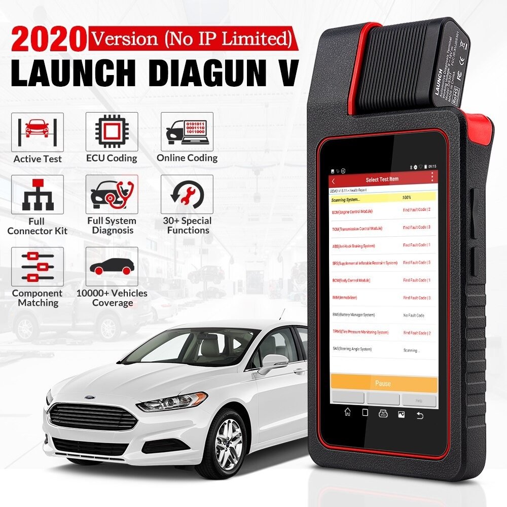 Launch X431 Diagun V Auto Uitleesapparaat AsTools
