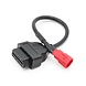 Honda 6 Pins OBD - 16 Pins OBD2 Verloopkabel Motorfiets Honda 6 Pins OBD - 16 Pins OBD2 Verloopkabel Motorfiets
