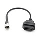 Yamaha 3 Pins OBD - 16 Pins OBD2 Verloopkabel Motorfiets Yamaha 3 Pins OBD - 16 Pins OBD2 Verloopkabel Motorfiets