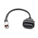 Yamaha 4 Pins OBD - 16 Pins OBD2 Verloopkabel Motorfiets Yamaha 4 Pins OBD - 16 Pins OBD2 Verloopkabel Motorfiets