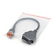 Harley Davidson 4 Pins - 16 Pins OBD2 Verloopkabel Motorfiets Harley Davidson 4 Pins - 16 Pins OBD2 Verloopkabel Motorfiets