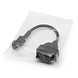Kymco 3 Pins OBD - 16 Pins OBD2 Verloopkabel Snorfiets Kymco 3 Pins OBD - 16 Pins OBD2 Verloopkabel Snorfiets