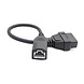 Honda 3 Pins OBD1 - 16 Pins OBD2 Verloopkabel Personenauto Honda 3 Pins OBD1 - 16 Pins OBD2 Verloopkabel Personenauto