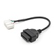 Tesla 26 Pins OBD - 16 Pins OBD2 Verloopkabel Personenauto Tesla 26 Pins OBD - 16 Pins OBD2 Verloopkabel Personenauto