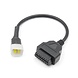 Universele 6 Pins - 16 Pins OBD2 Verloopkabel Motorfiets Universele 6 Pins - 16 Pins OBD2 Verloopkabel Motorfiets