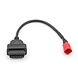 Honda 6 Pins OBD - 16 Pins OBD2 Verloopkabel Motorfiets Honda 6 Pins OBD - 16 Pins OBD2 Verloopkabel Motorfiets