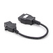 Volvo 8 Pins OBD1 - 16 Pins OBD2 Verloopkabel Volvo 8 Pins OBD1 - 16 Pins OBD2 Verloopkabel